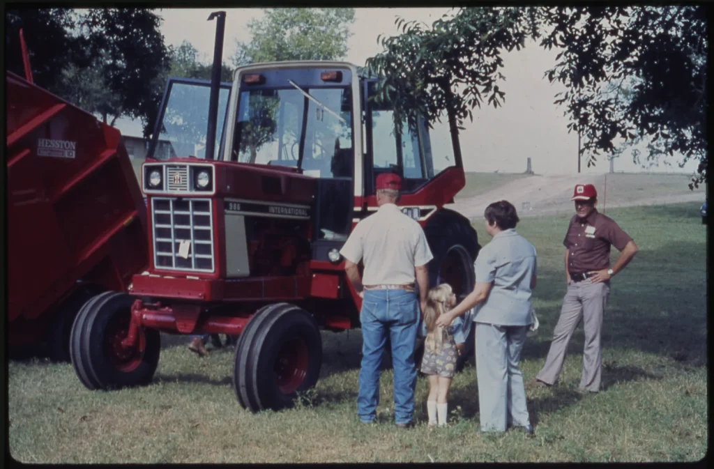 Farming equipment, 1963. -Courtesy of the Texas A&M AgriLIfe Extension Service
