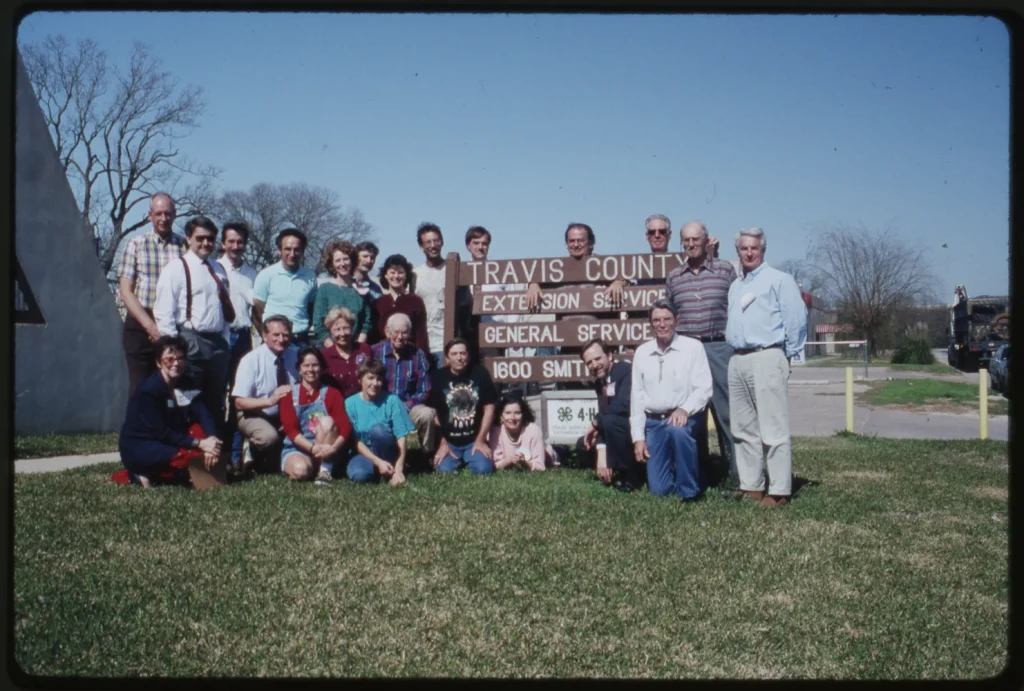 First Travis County Master Gardener class, 1992. -Photo courtesy of Ted Fisher