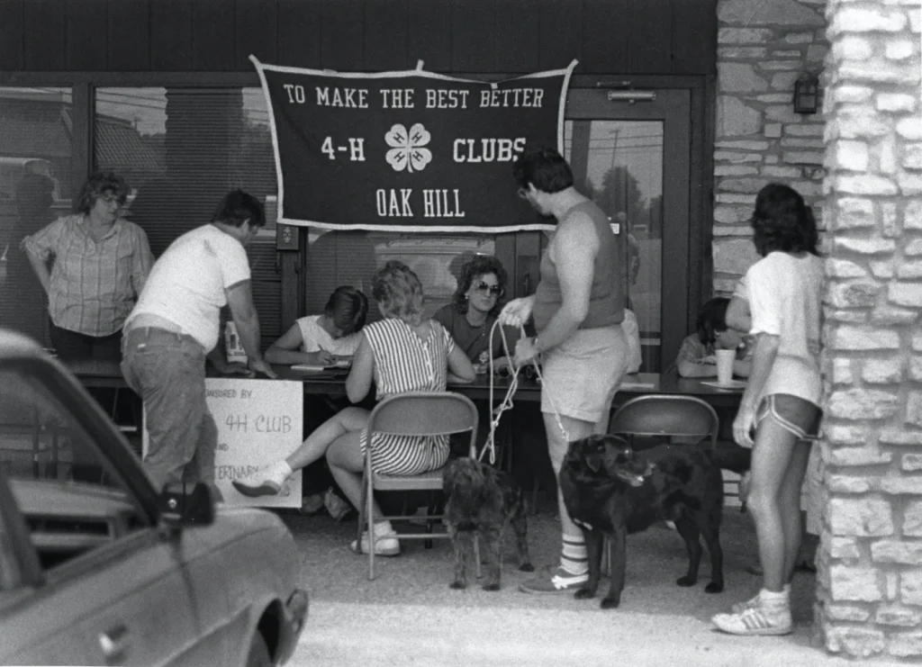 Oak Hill 4-H club,1967. -Photo No. PICA 29084, Austin History Center, Austin Public Library