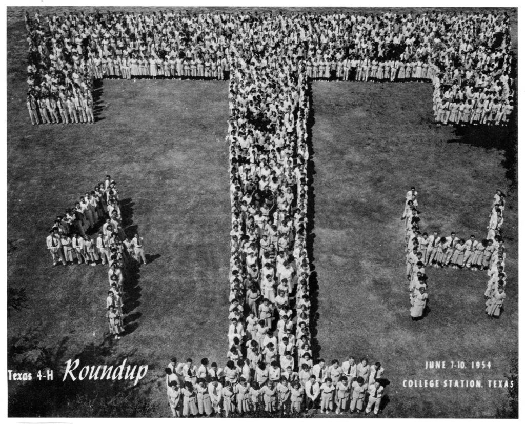 Texas 4-H Roundup, College Station, Texas, 1954. –Courtesy of the Texas A&M AgriLife Extension Service